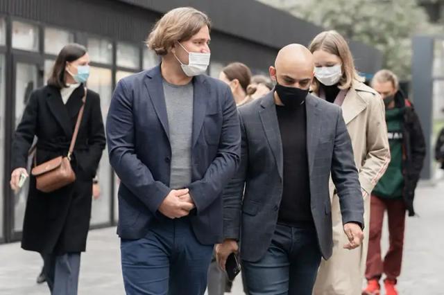 Ukrpas i wiceminister infrastruktury Ukrainy Mustafa Najem.